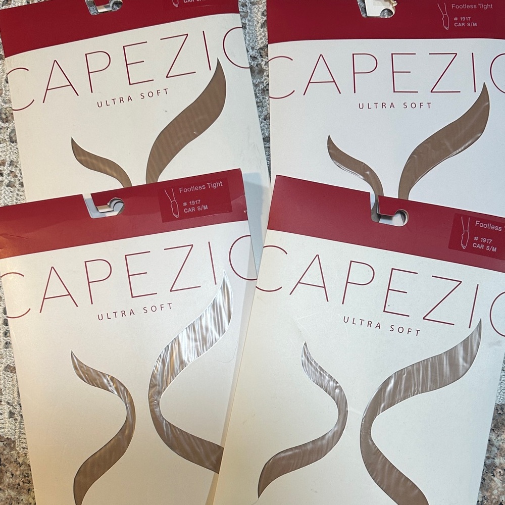 Capezio Ultra Soft Footless Tights in Caramel Color
